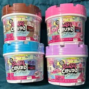 Butter Cloud Scented Variety Pack - Pink, Blue, Purple, Brown